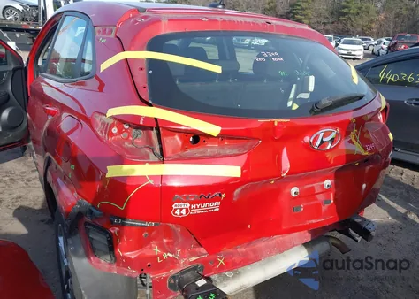 2019 Hyundai Kona Se from USA, damaged, VIN KM8K1CAA1KU278640